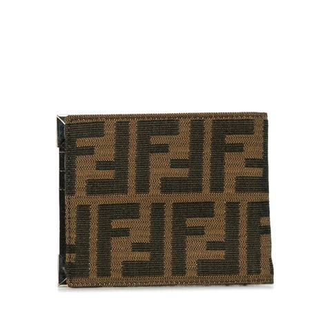 fendi small zucca wallet